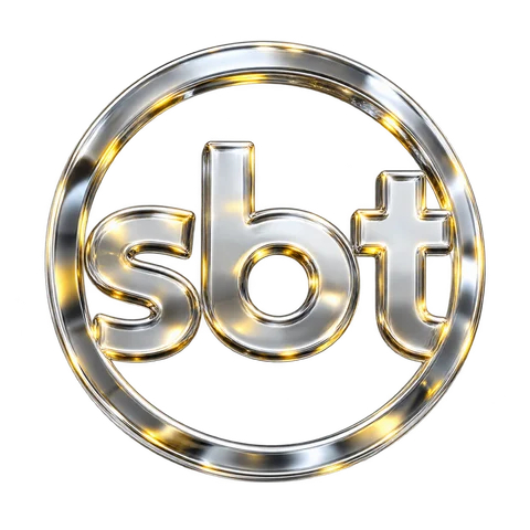 Logo do SBT em 3D